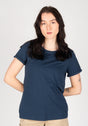 Fllorah Comfy GOTS navy 124 Vorderansicht