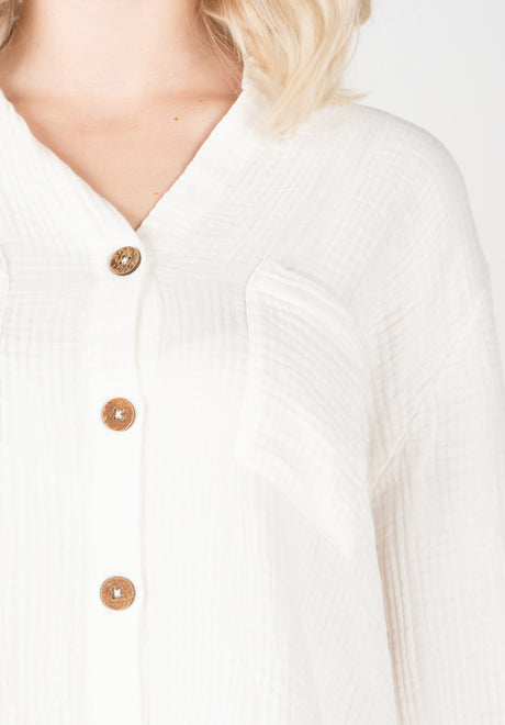 Swell Blouse saltcrystal Rückenansicht