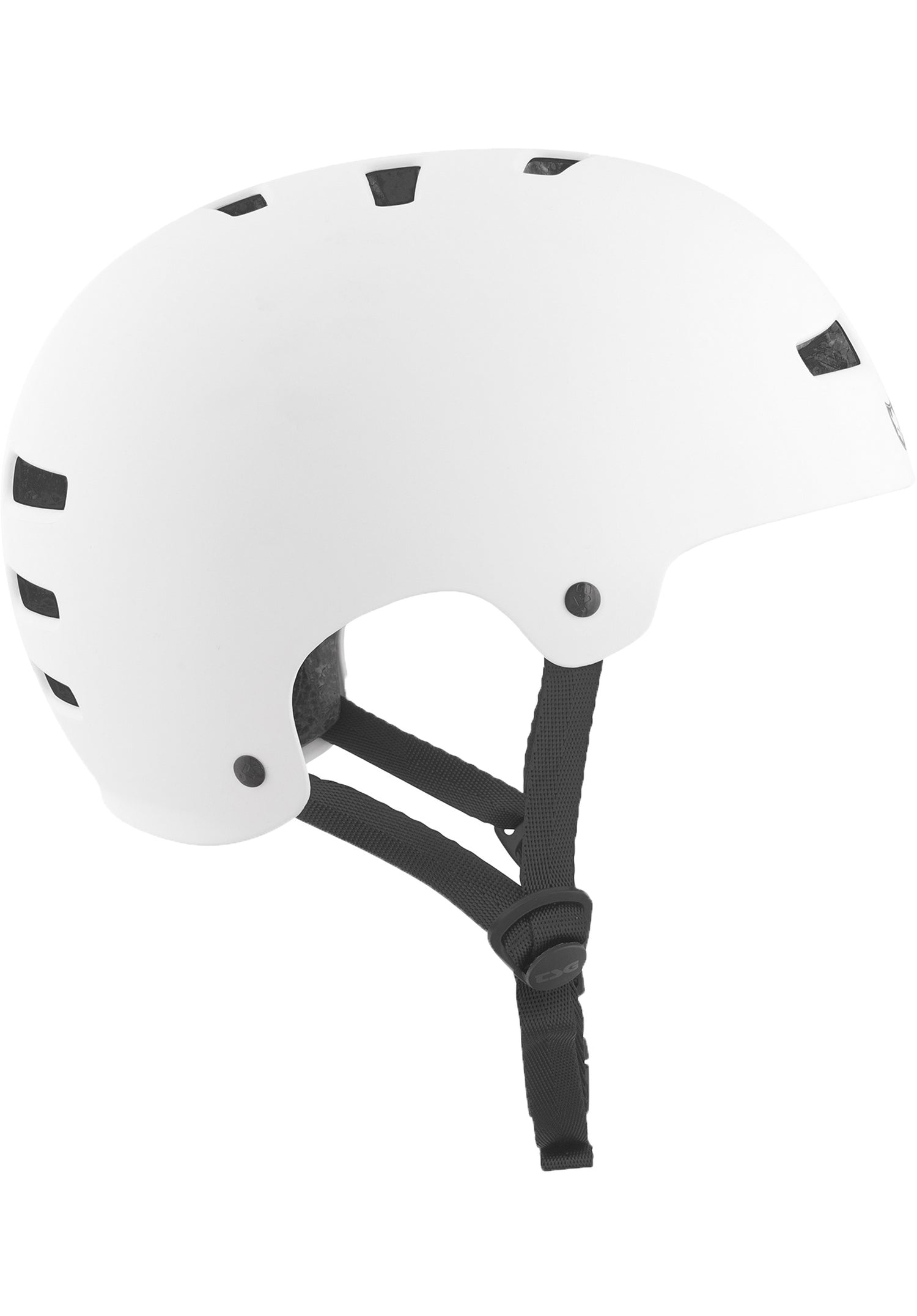 titus fahrradhelm Evolution Solid Colors TSG Helm in satin white – TITUS