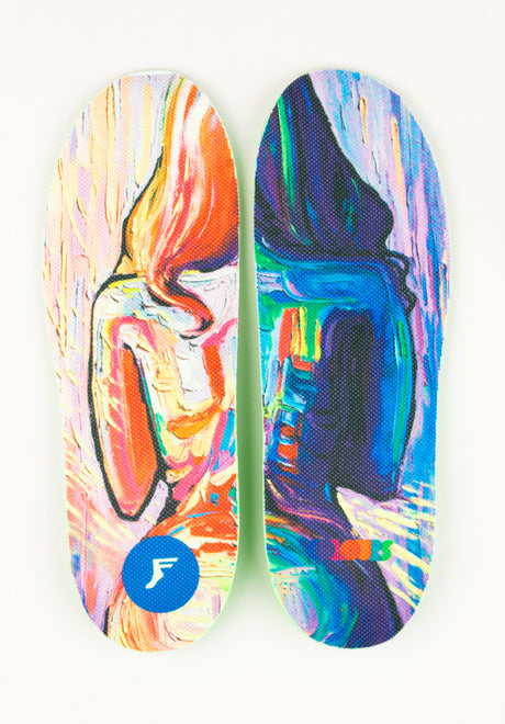 Kingfoam Orthotic Elite Colours Collectiv AJA multicolored Vorderansicht