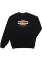 Overdrive Moisture Wicking Embroidered Chest black Vorderansicht