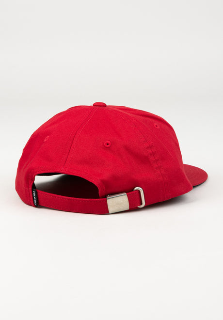 Full Stone Dad Hat plum Rückenansicht