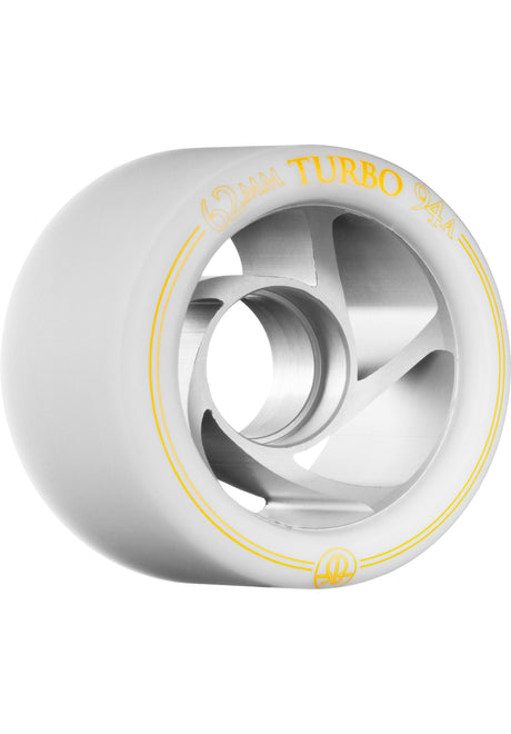 Turbo Clear Aluminum Hub 94A Left 4er white Vorderansicht