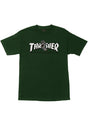 Thrasher Screaming Logo forest green Vorderansicht