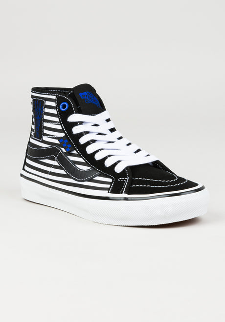 MN Skate SK8-Hi Decon Breana Geering breanageeringblue-white Vorderansicht