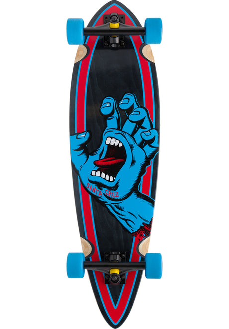 Screaming Hand Pintail black-blue-red Vorderansicht