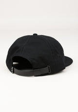 Half Cap 30th Vintage unstructured black Rückenansicht