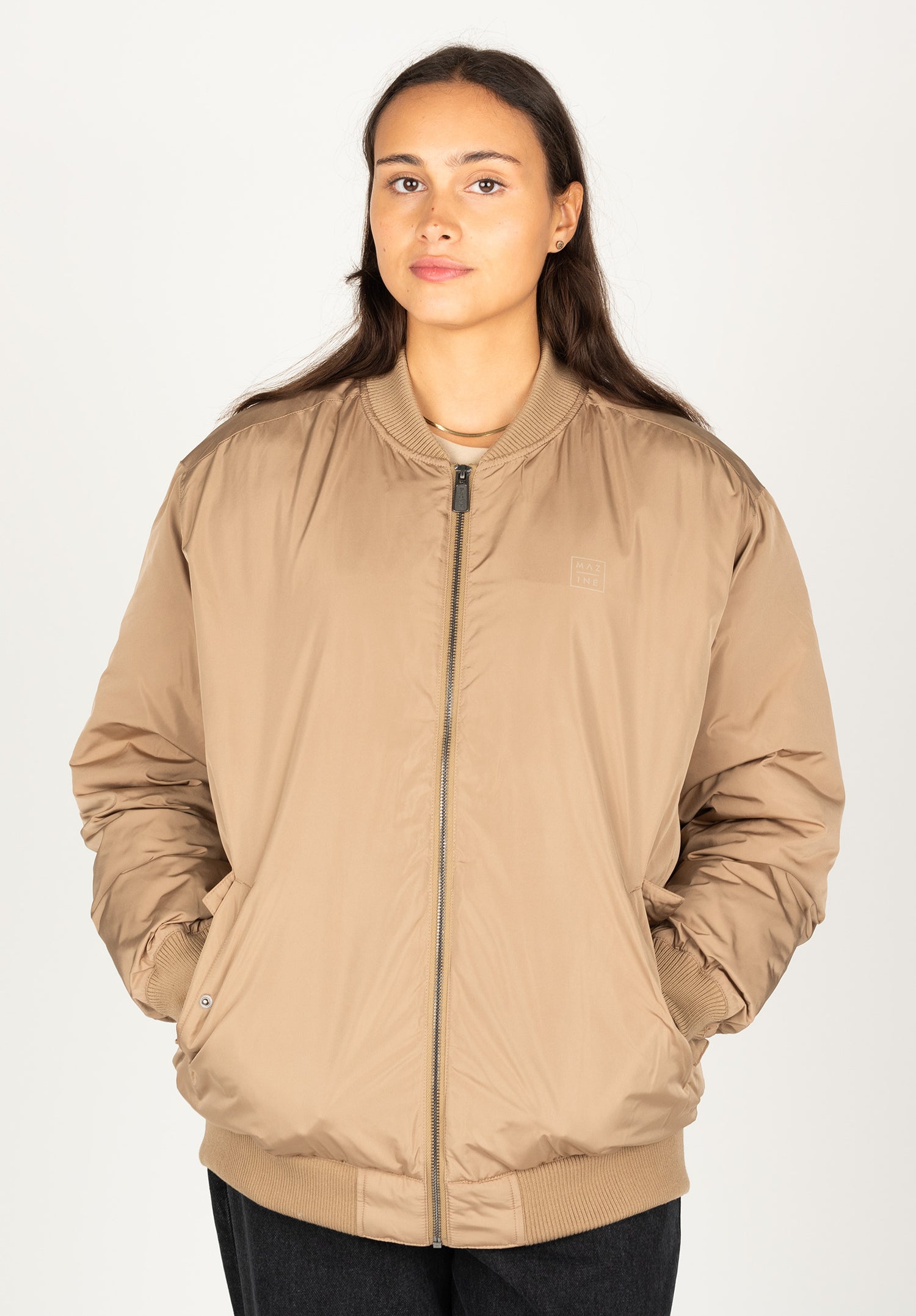 curtis damenfahrrad Curtis Wemoto Übergangsjacke in khaki für Damen – TITUS