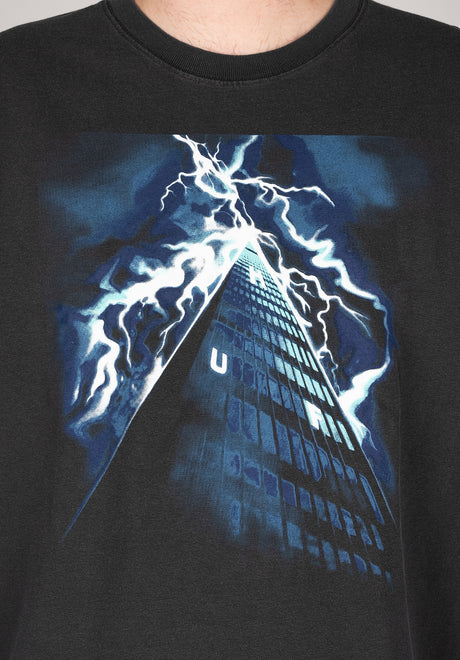 Triangle Of Terror Washed black Rückenansicht