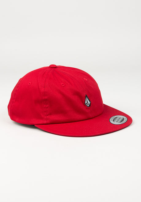 Full Stone Dad Hat plum Vorderansicht