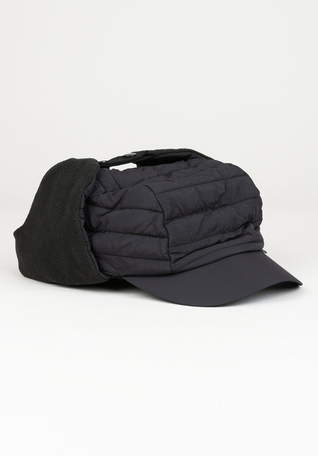 Trap Hat Puffy Nylon black Vorderansicht