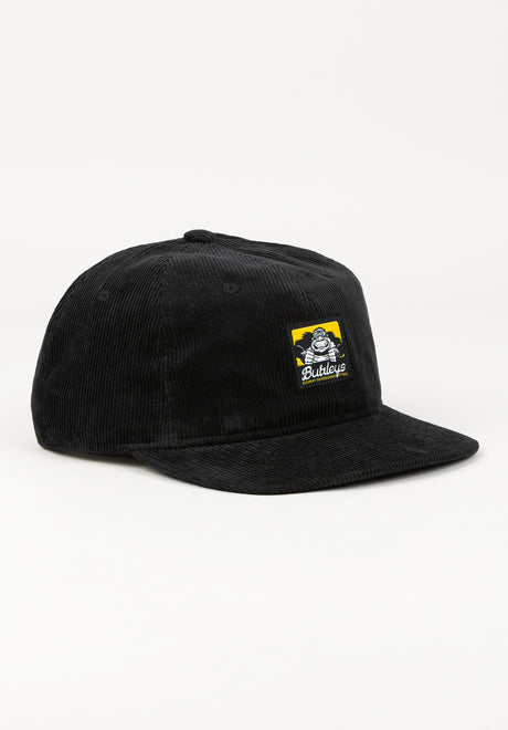 Burleys Cord flintblack Vorderansicht
