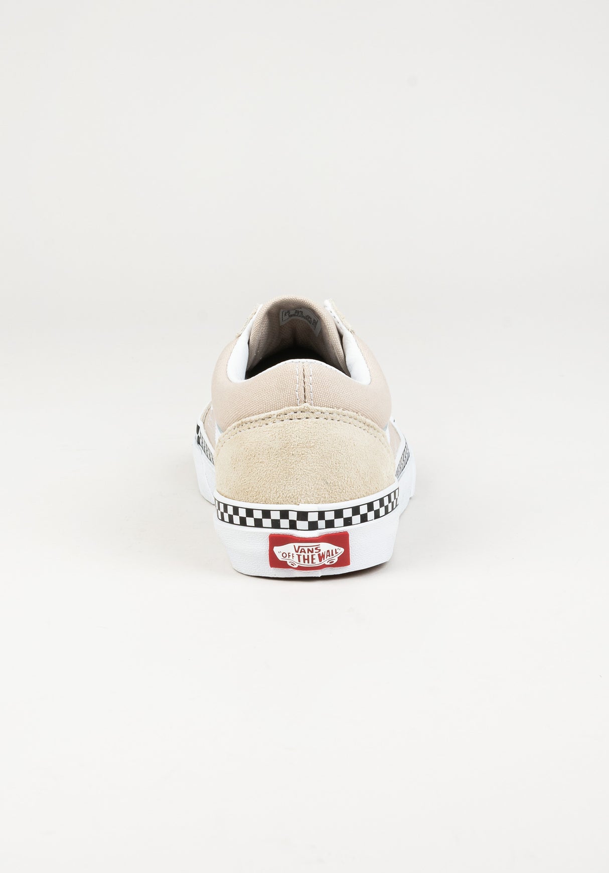 Old Skool Kids checkerboard-foxing-frenchoak Seitenansicht