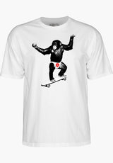 Skate Chimp white Rückenansicht