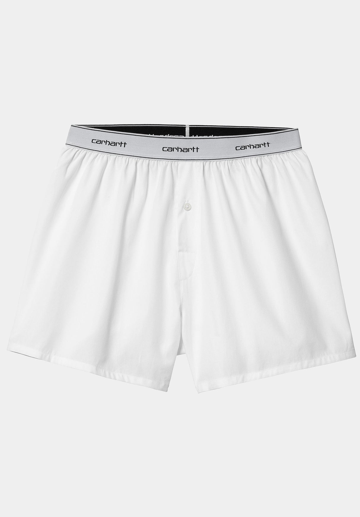 Cotton Script Boxer white Vorderansicht