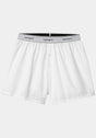 Cotton Script Boxer white Vorderansicht