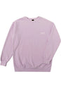 Go-To Pigment Dyed Crew Fleece orchid Vorderansicht