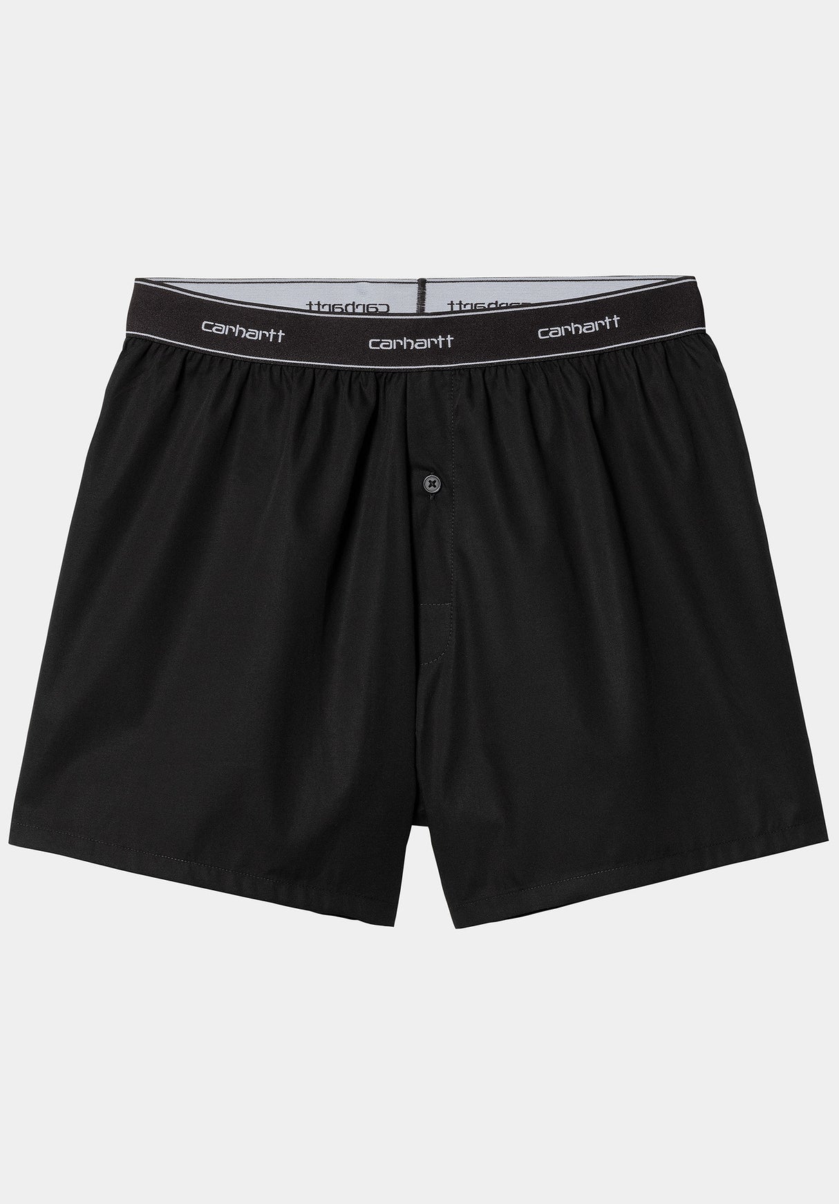 Cotton Script Boxer black Vorderansicht