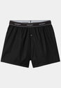 Cotton Script Boxer black Vorderansicht