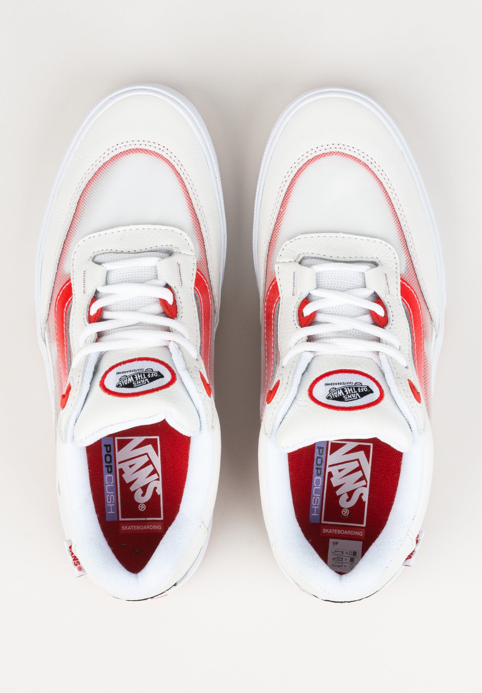 Vans leather red hotsell