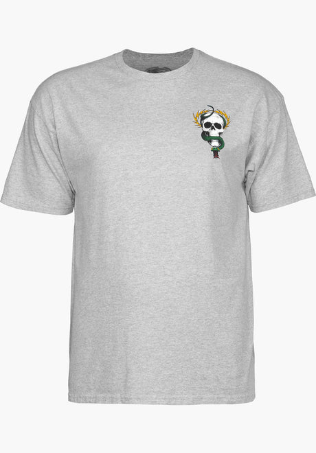 Mc Gill Skull & Snake sportgray Close-Up1