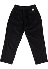 Hydra Corduroy Elastic Pants black Rückenansicht