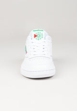 Club C 85 white-green Rückenansicht