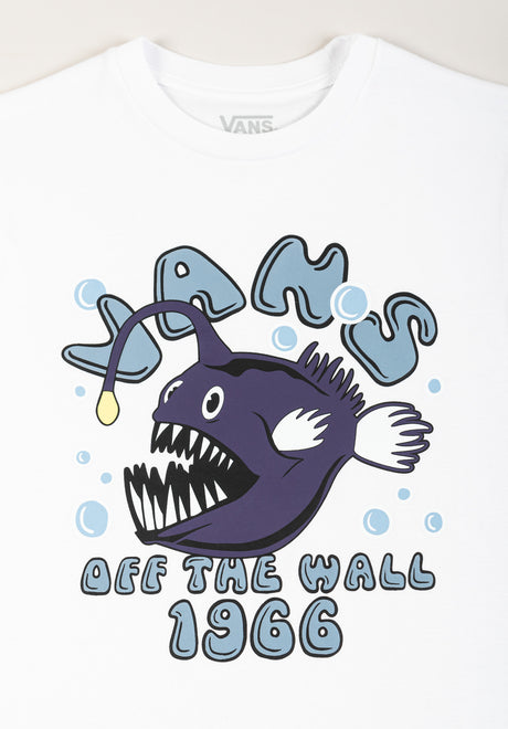 Angler Fish white Rückenansicht
