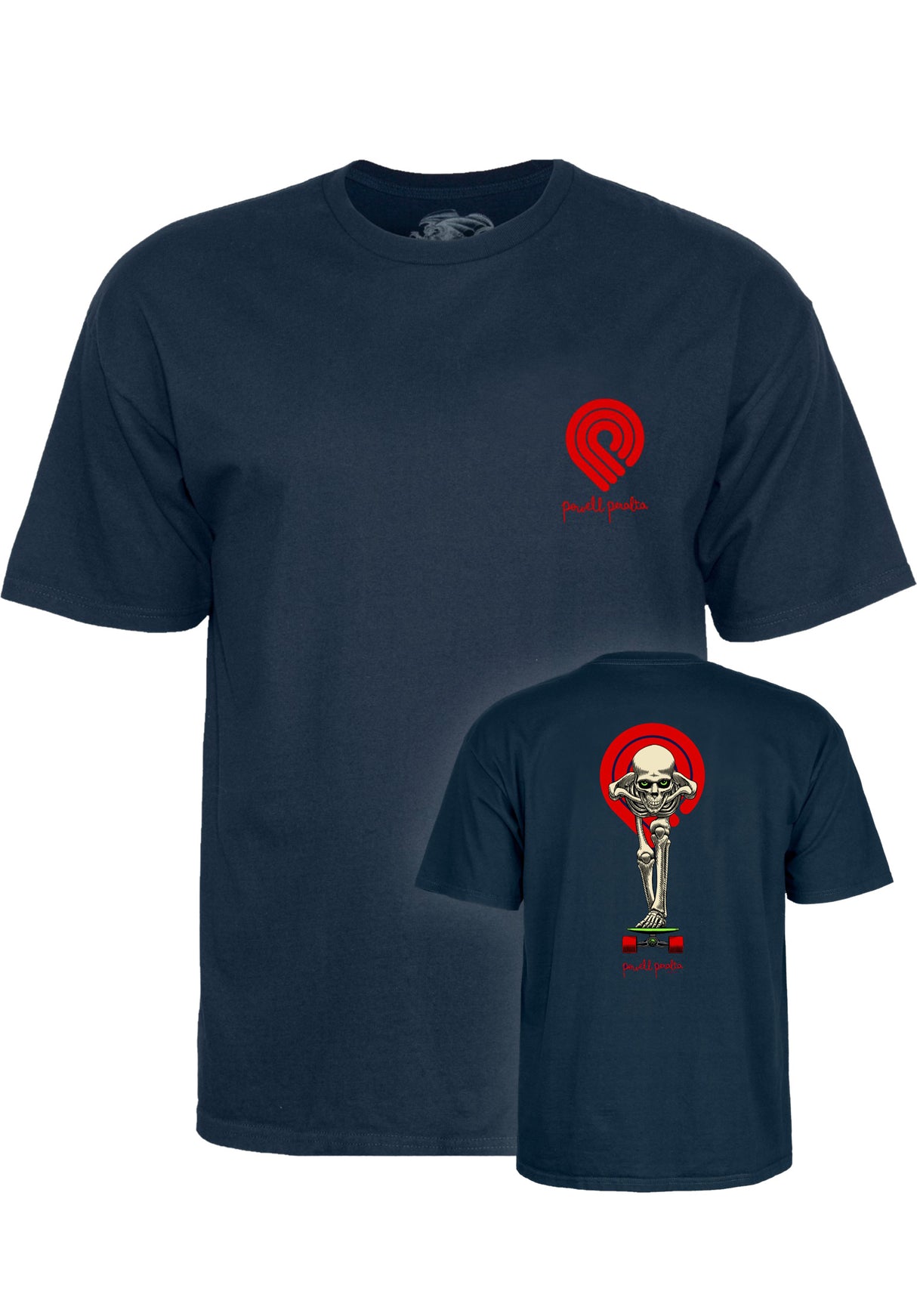 Tucking Skeleton navy Vorderansicht