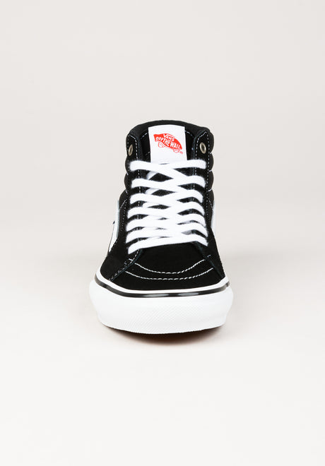 Skate SK8-Hi black-white Rückenansicht