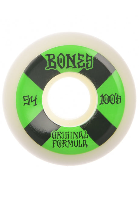 100's OG #4 V5 Sidecut 100A white-green Vorderansicht