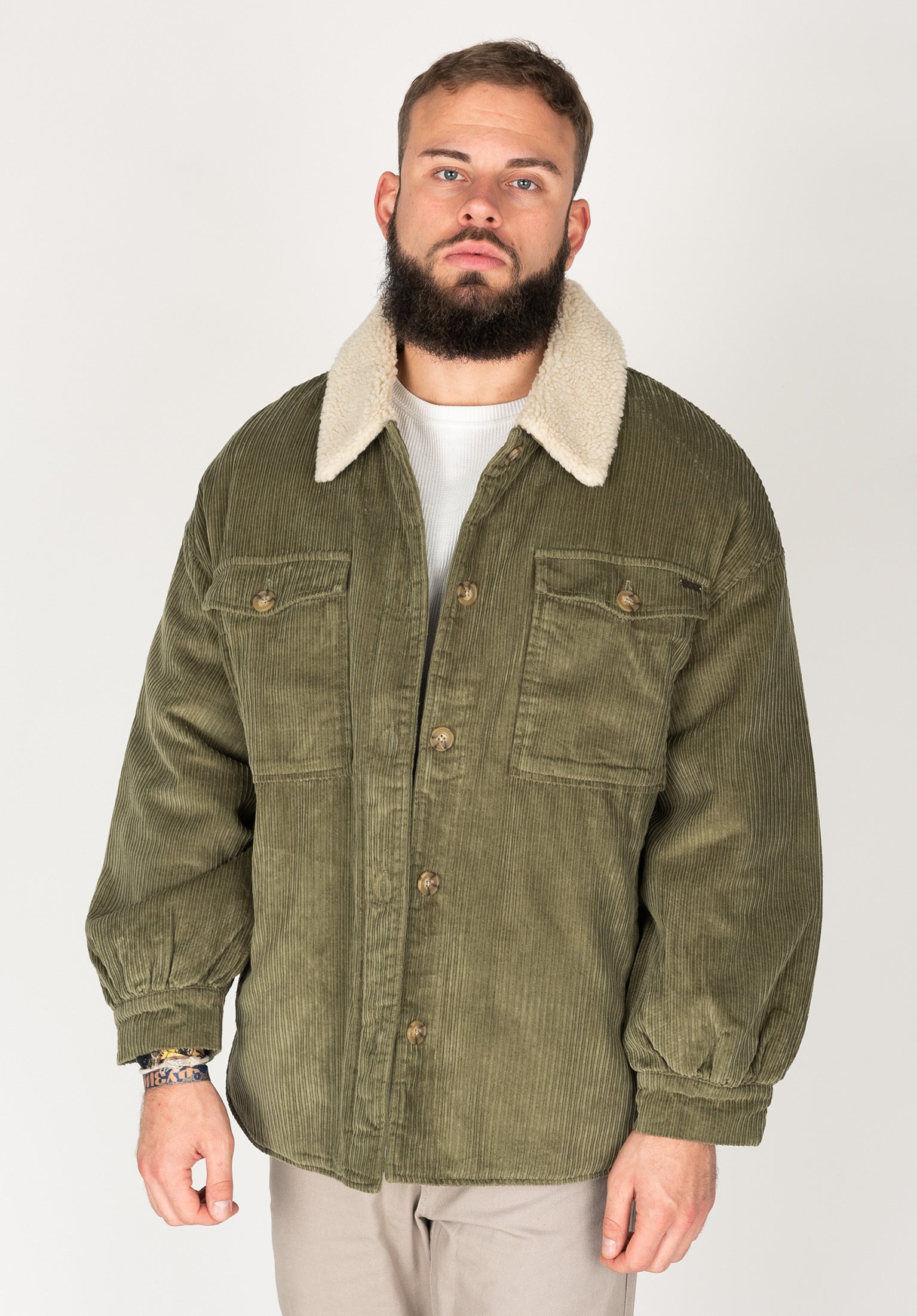 Lucky Cord Billabong Übergangsjacke in canteen für Herren – TITUS