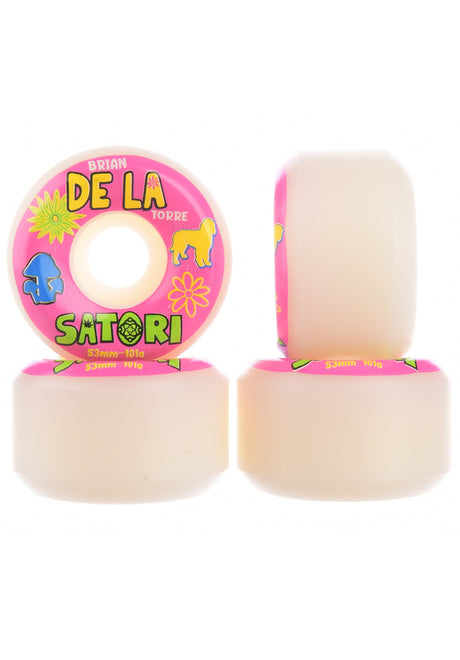 Brian Delatorre DE LA Satori V2 (Conical Shape) 101A white Rückenansicht