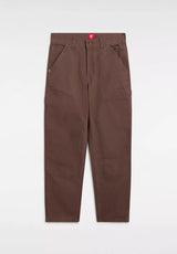Skate Drill Chore AVE Loose Carp Pant chocolatebrown Vorderansicht