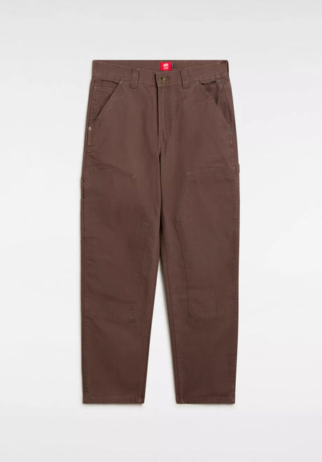 Skate Drill Chore AVE Loose Carp Pant chocolatebrown Vorderansicht