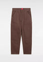 Skate Drill Chore AVE Loose Carp Pant chocolatebrown Vorderansicht
