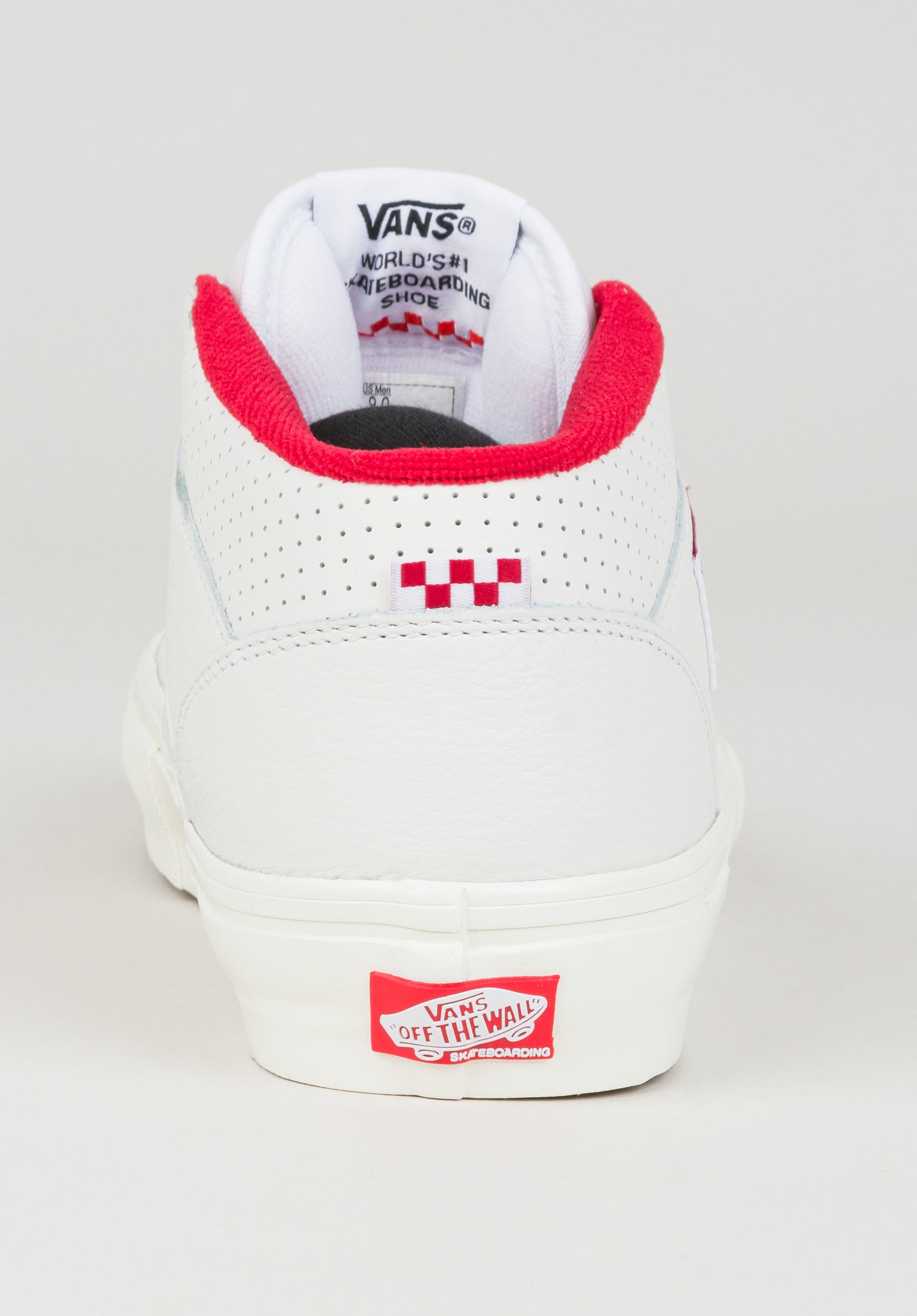 Vans half cab vermelho top