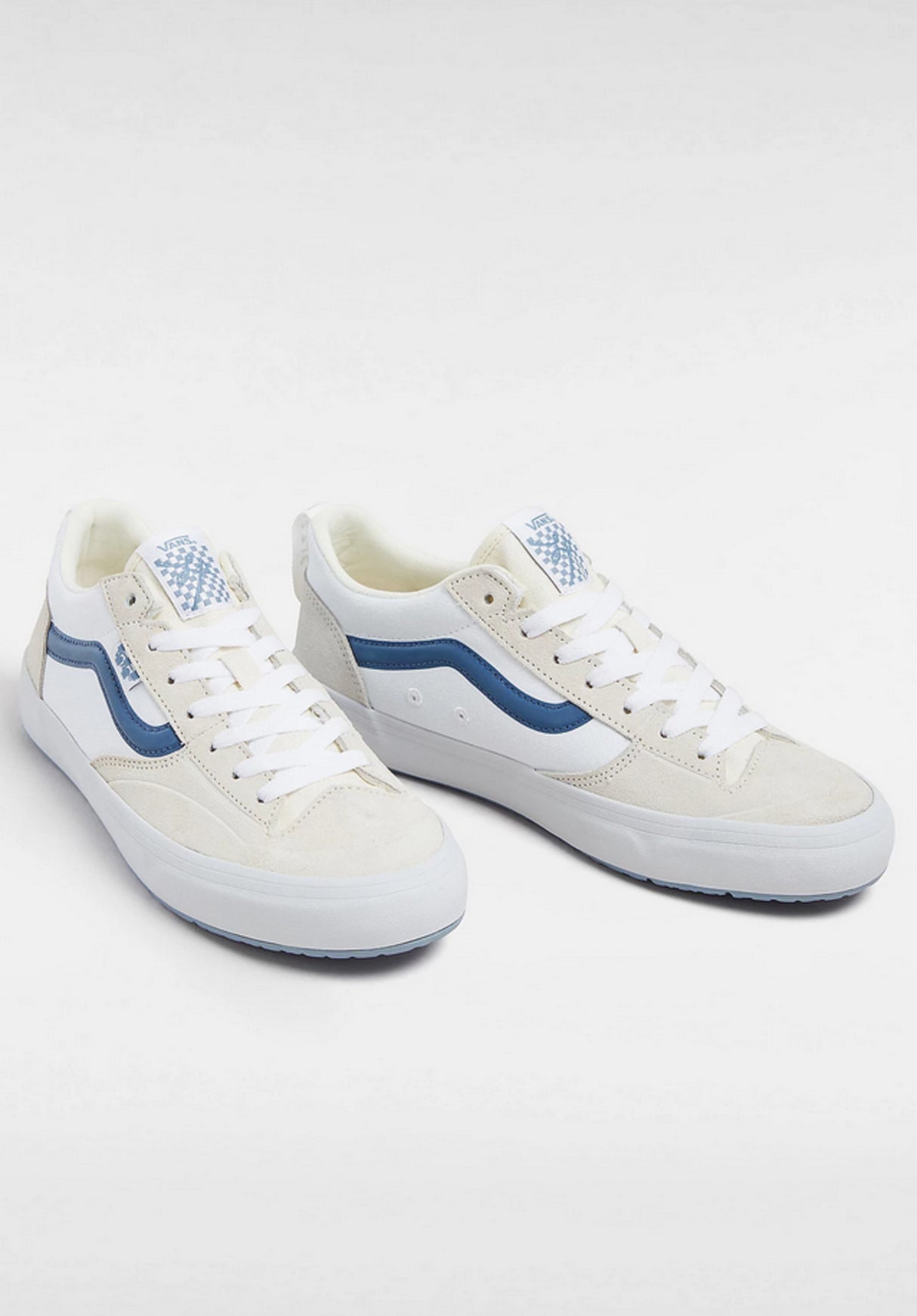 Skate Lizzie Low white-lightblue Rueckenansicht