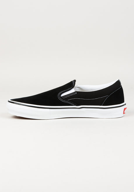 Skate Slip-On black-white Oberansicht