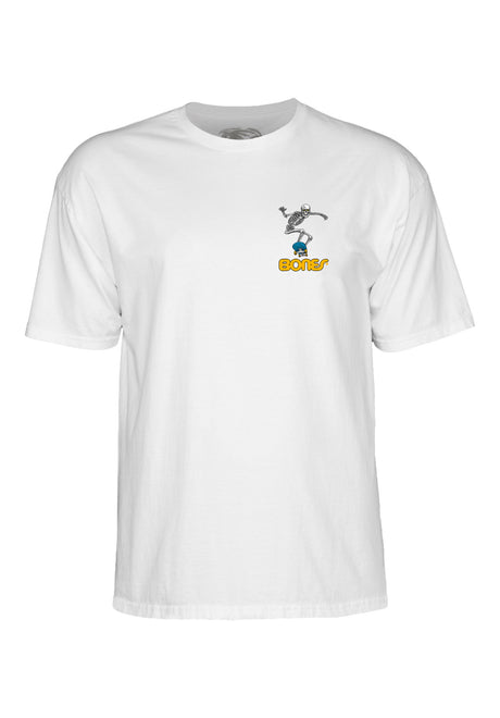 Powell-Peralta Skateboard Skeleton II T-Shirt white – Rückenansicht