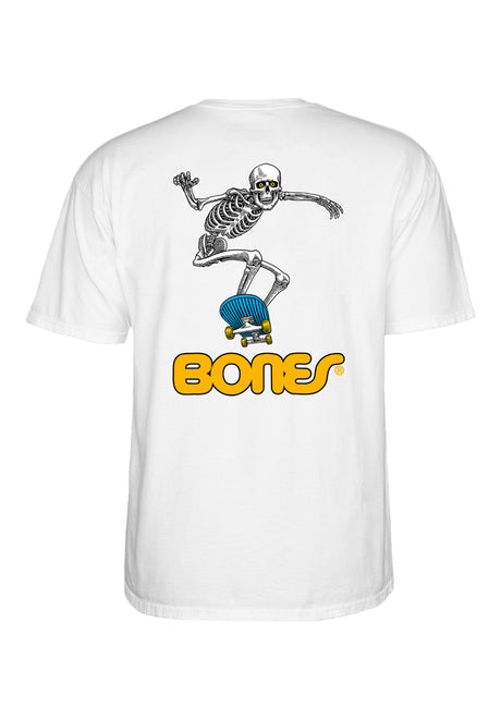 Powell-Peralta Skateboard Skeleton II T-Shirt white – Vorderansicht