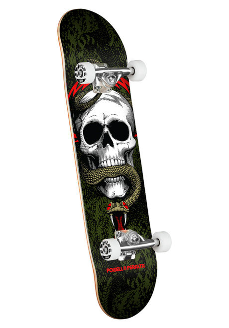 Skull & Snake black-green Vorderansicht