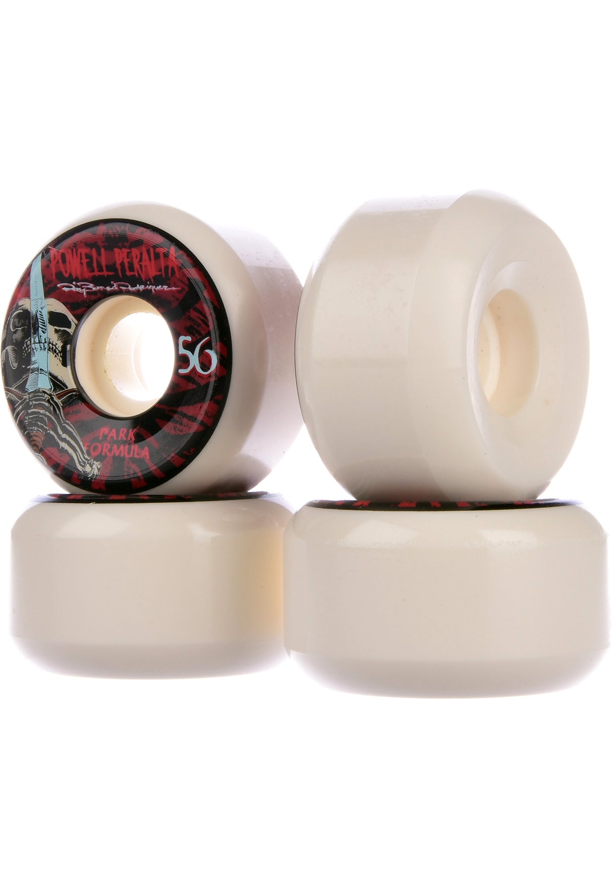 Skull & Sword PF white Oberansicht
