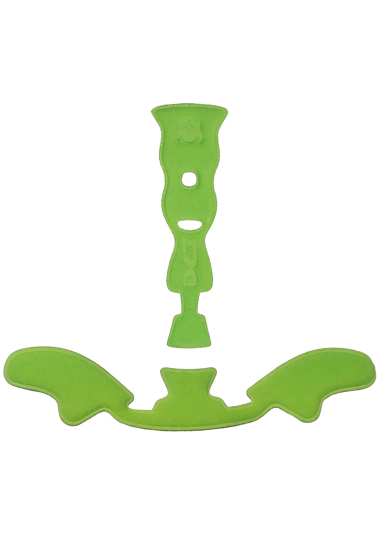 Status Helmet Pad Kit HS green Vorderansicht