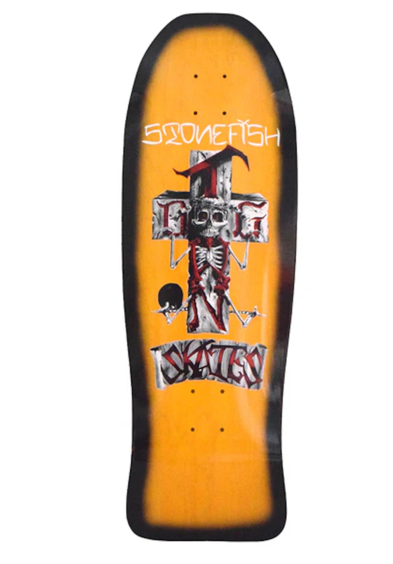 Stonefish 80s ReIssue orange stain - black fade Vorderansicht Zoom Image