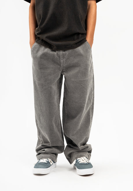 Surpa Kids darkgrey-cord Vorderansicht