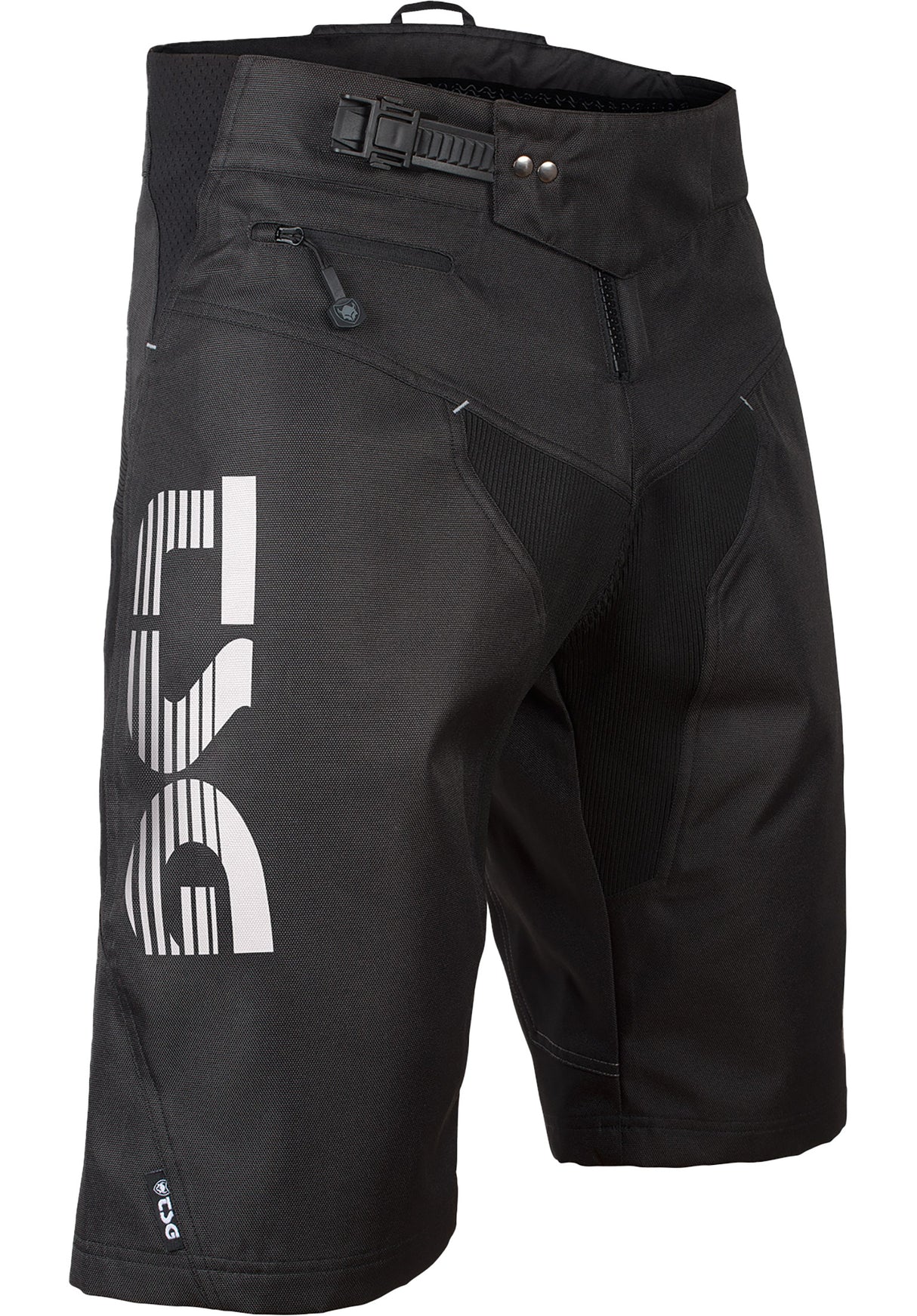 kurze mountainbike hose herren Trailz Shorts TSG Biker-Hose in black-grey für Herren – TITUS
