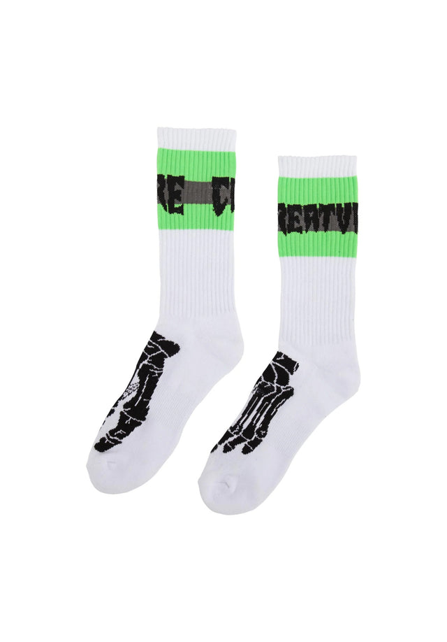 Trench Foot 2pk mid crew white Vorderansicht