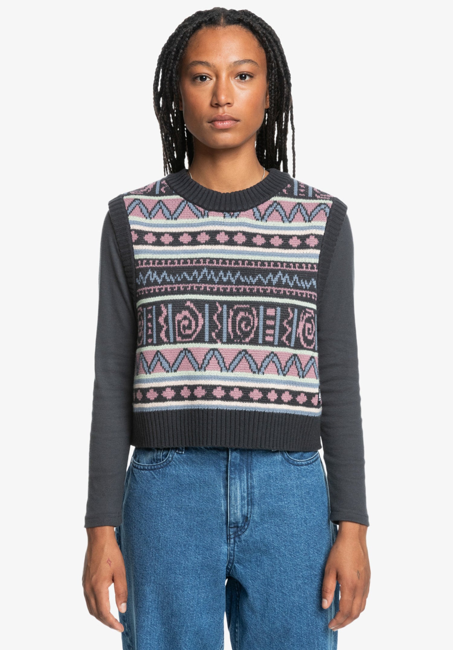 Uni Sweater Tank grapeshakeheritagestripe64 Vorderansicht Zoom Image