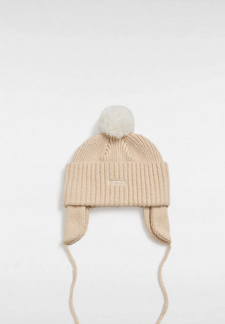 Vans 66 Earflap Pom marshmallow Vorderansicht